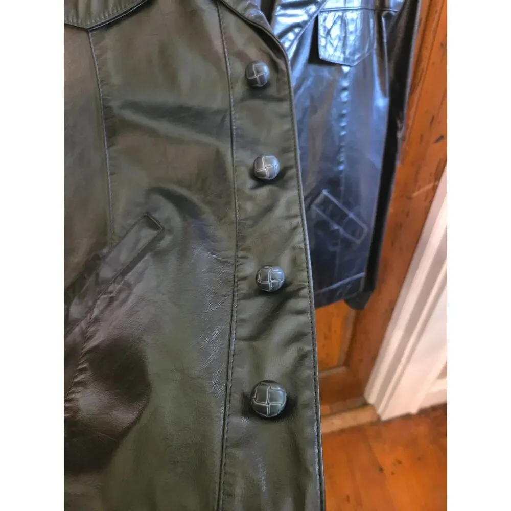 Vintage tony lama leather jacket 11/30/86 original tags.Original receipt.